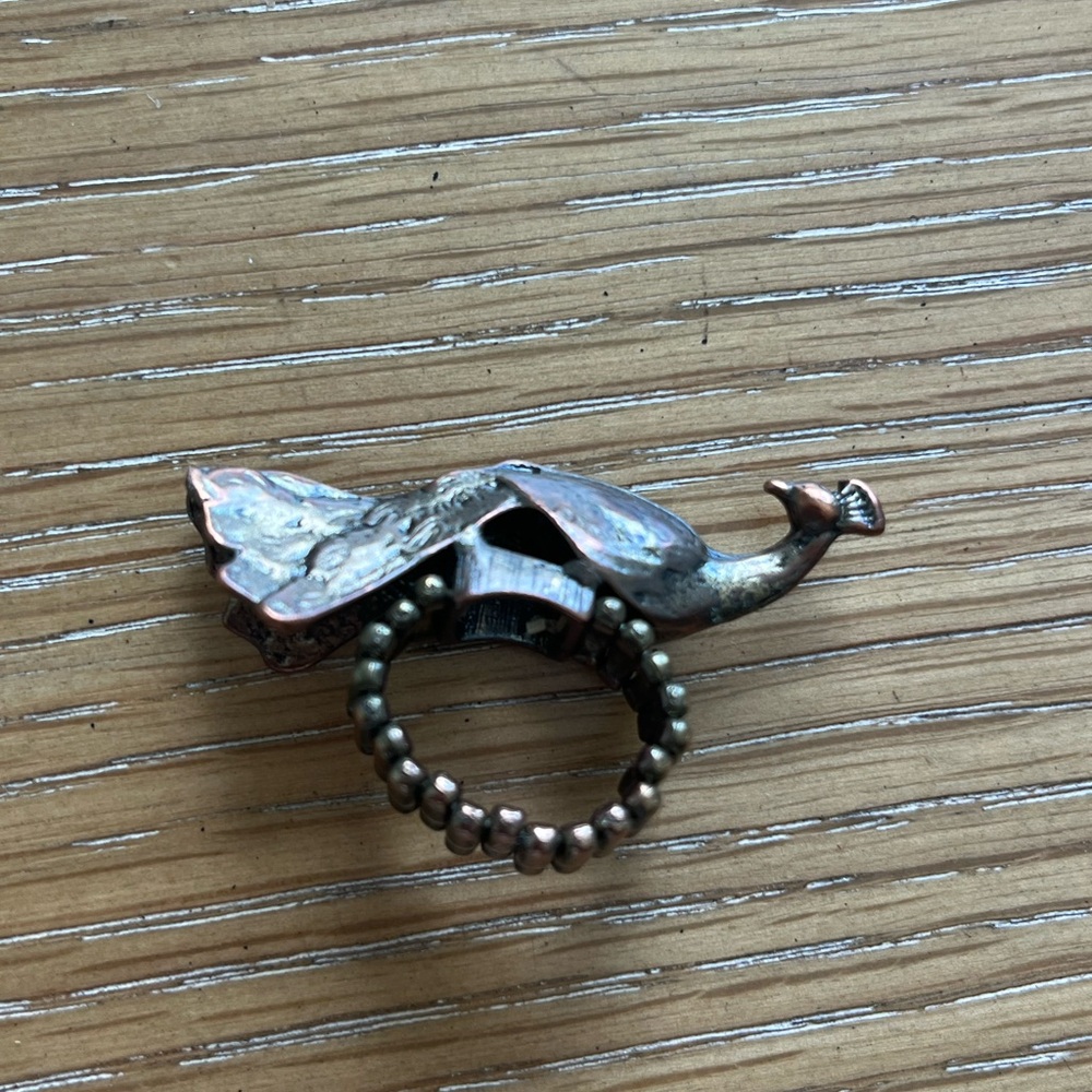 Vintage Peacock Ring